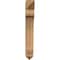 Ekena Millwork Legacy Arts & Crafts Rough Sawn Bracket, Western Red Cedar, 4"W x 18"D x 30"H BKT04X18X30LEC03RWR - alternate 4